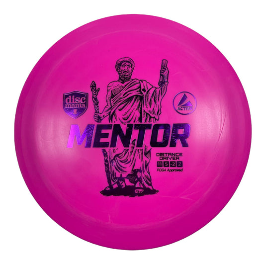 Discmania Mentor | Active | Pink/Purple 165-169g Disc Golf