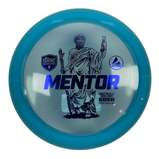 Discmania Mentor | Active Premium | Blue/Blue 169-172g Disc Golf