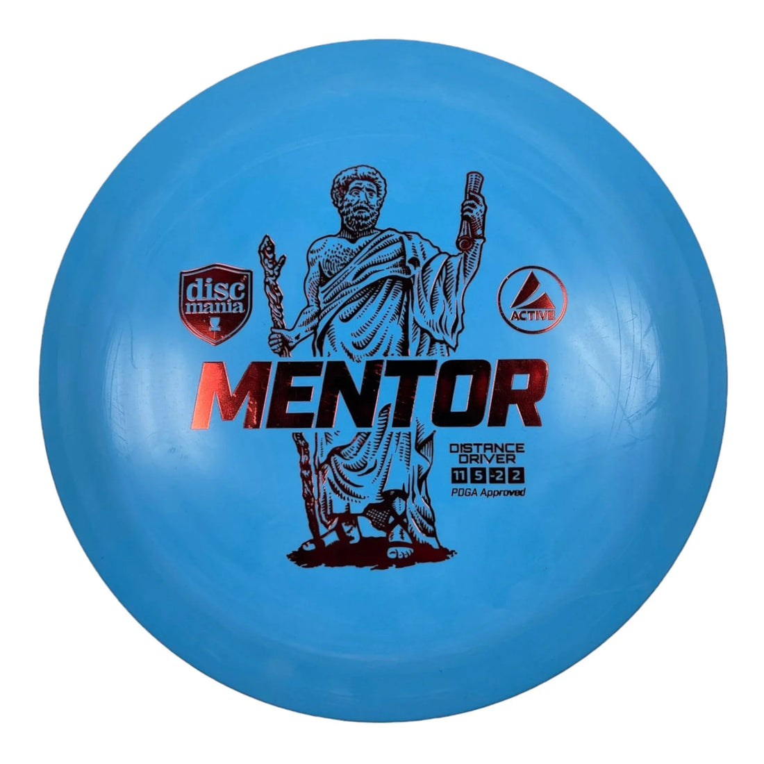 Discmania Mentor | Active | Blue/Red 167 - 168g Disc Golf