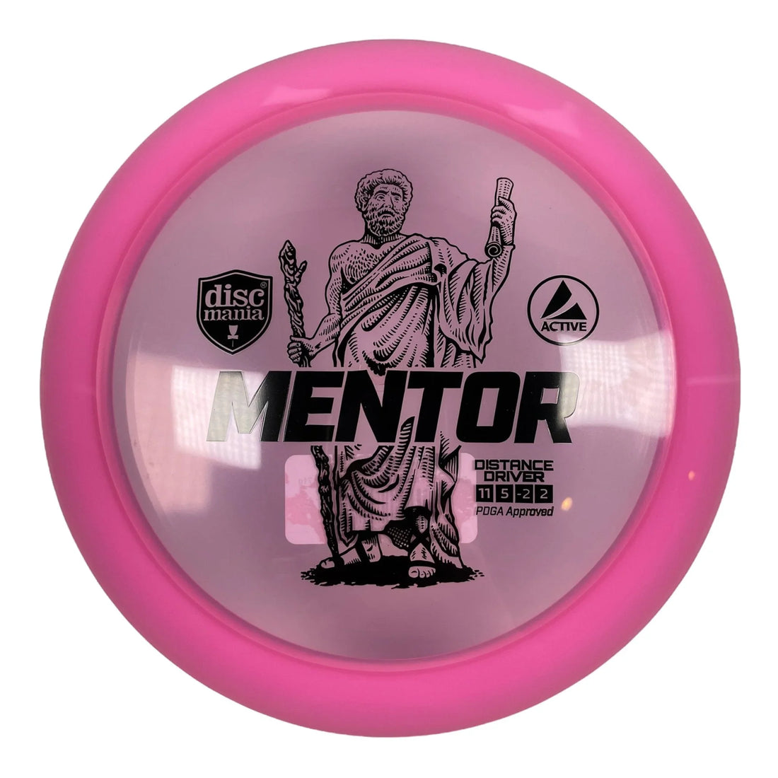 Discmania Mentor | Active Premium | Pink/Black 169 - 173g Disc Golf