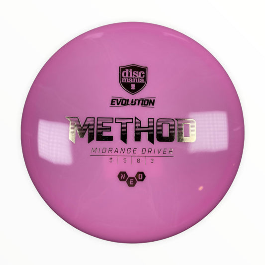 Discmania Method | Neo | Pink/Gold 173-174g Disc Golf