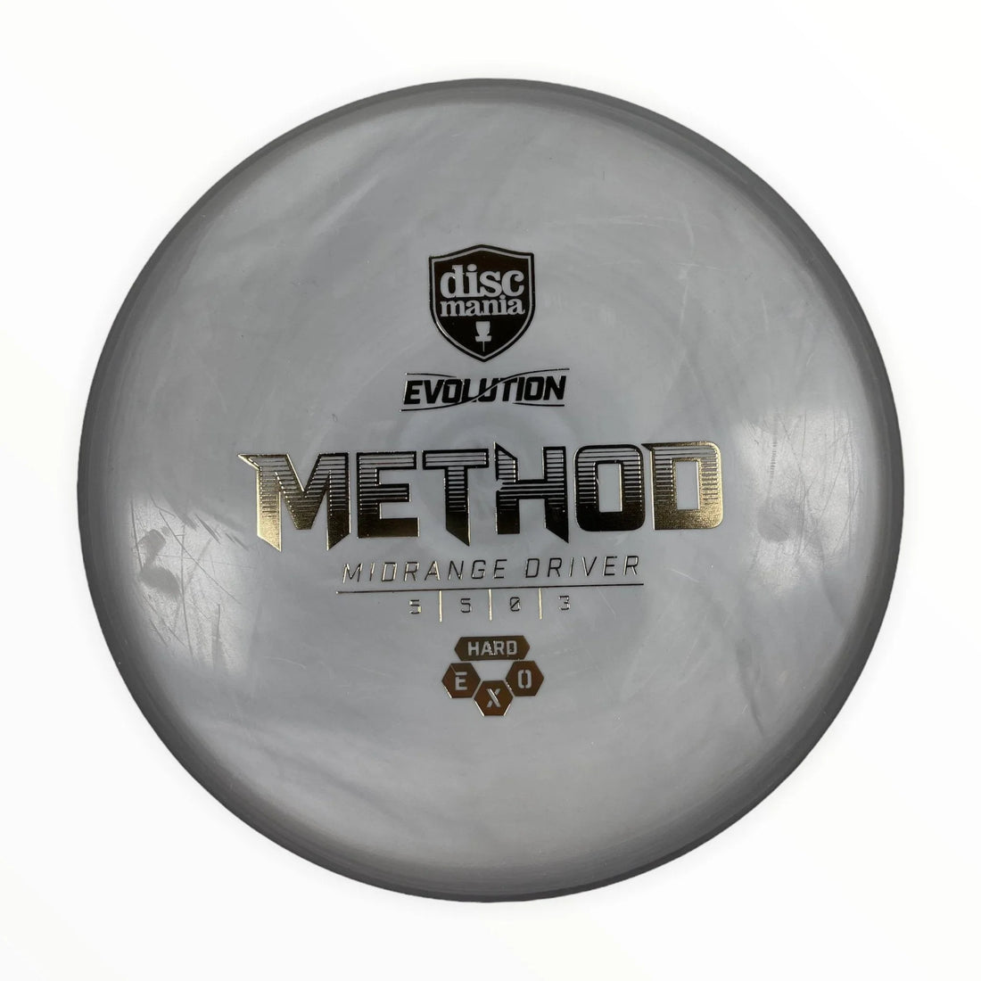 Discmania Method | Exo Hard | Grey/Gold 174 - 175g Disc Golf