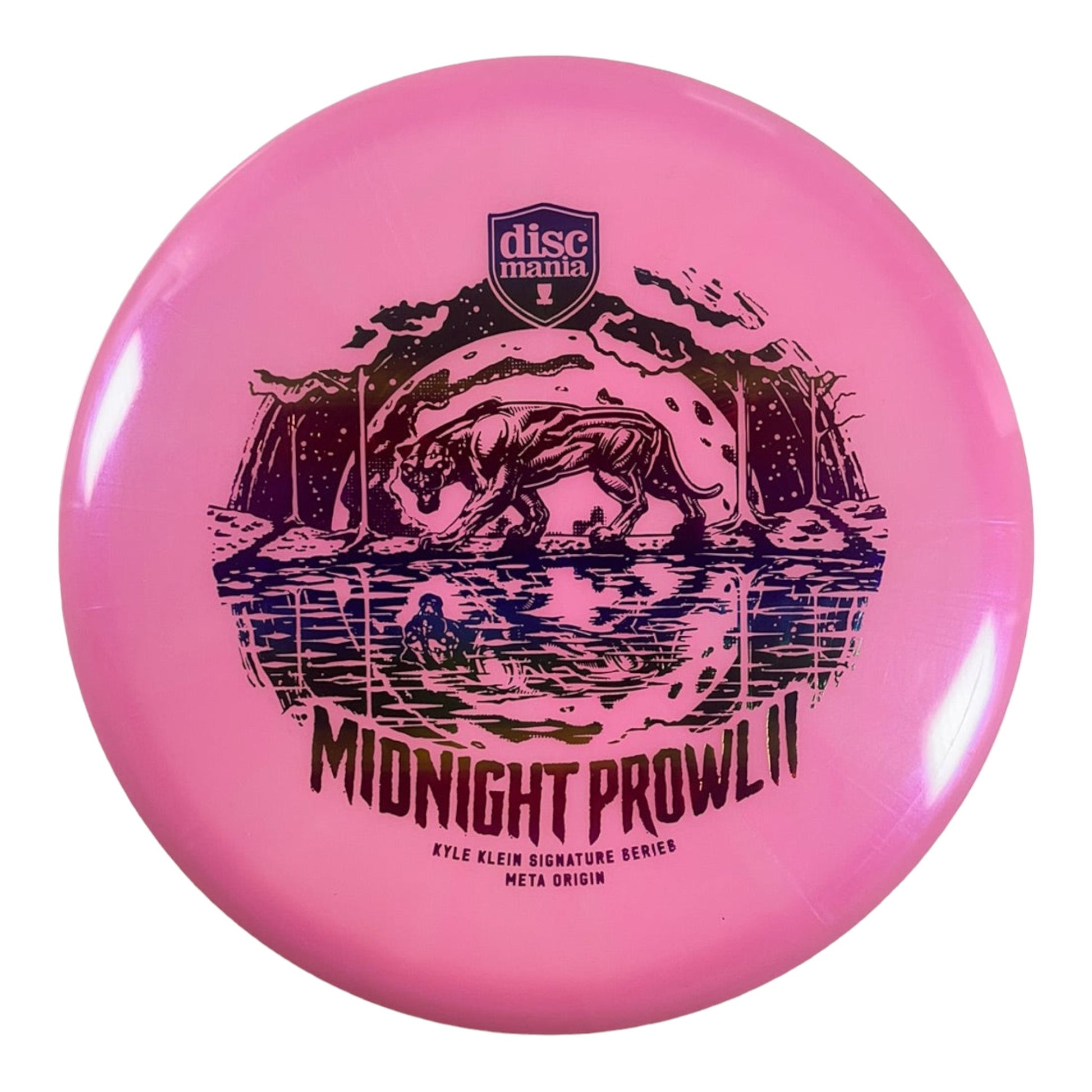 Discmania Midnight Prowl 2 - Origin | Meta | Pink/Rainbow 173-174g (Kyle Klein) Disc Golf