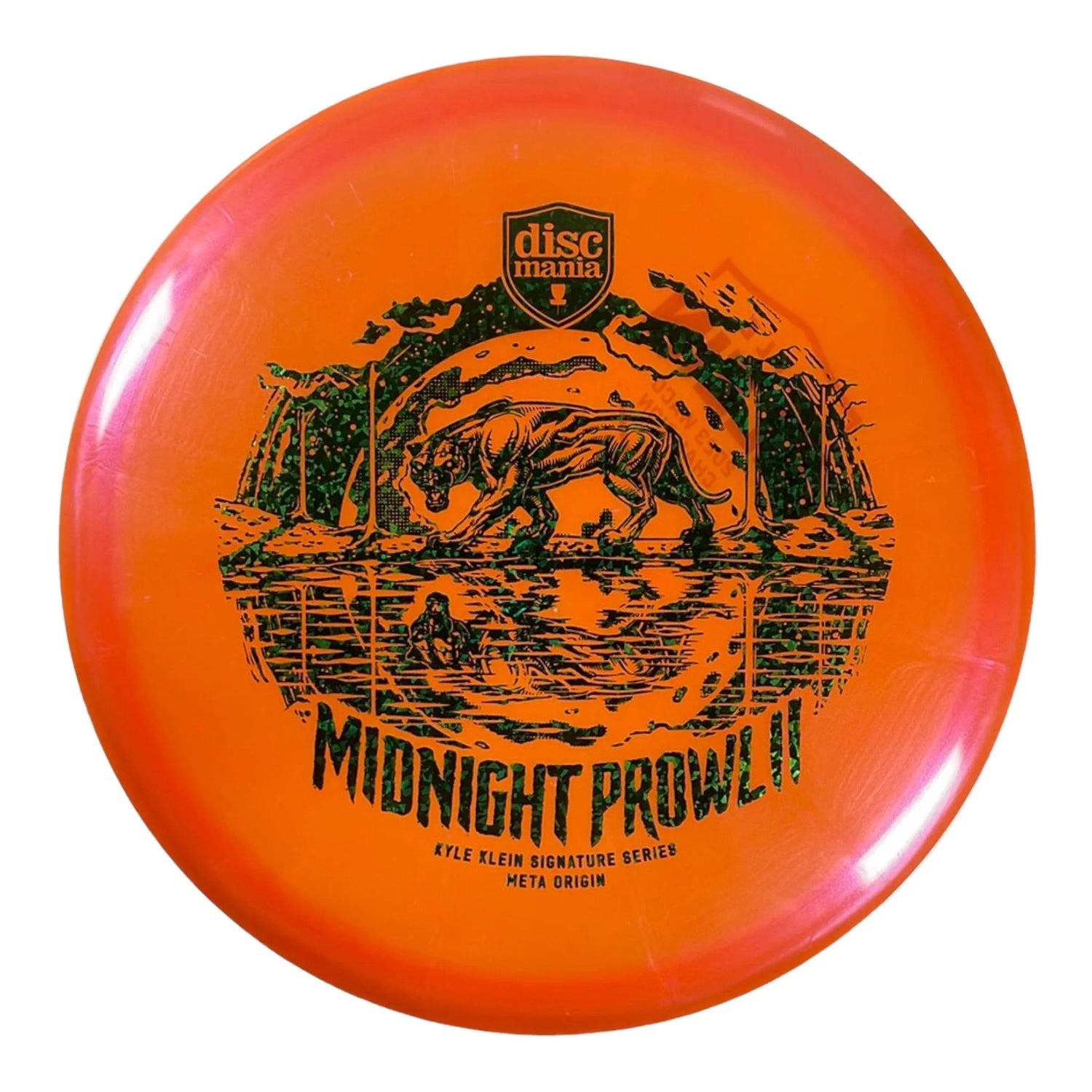 Discmania Midnight Prowl 2 - Origin | Meta | Orange/Green 175 - 176g (Kyle Klein) Disc Golf
