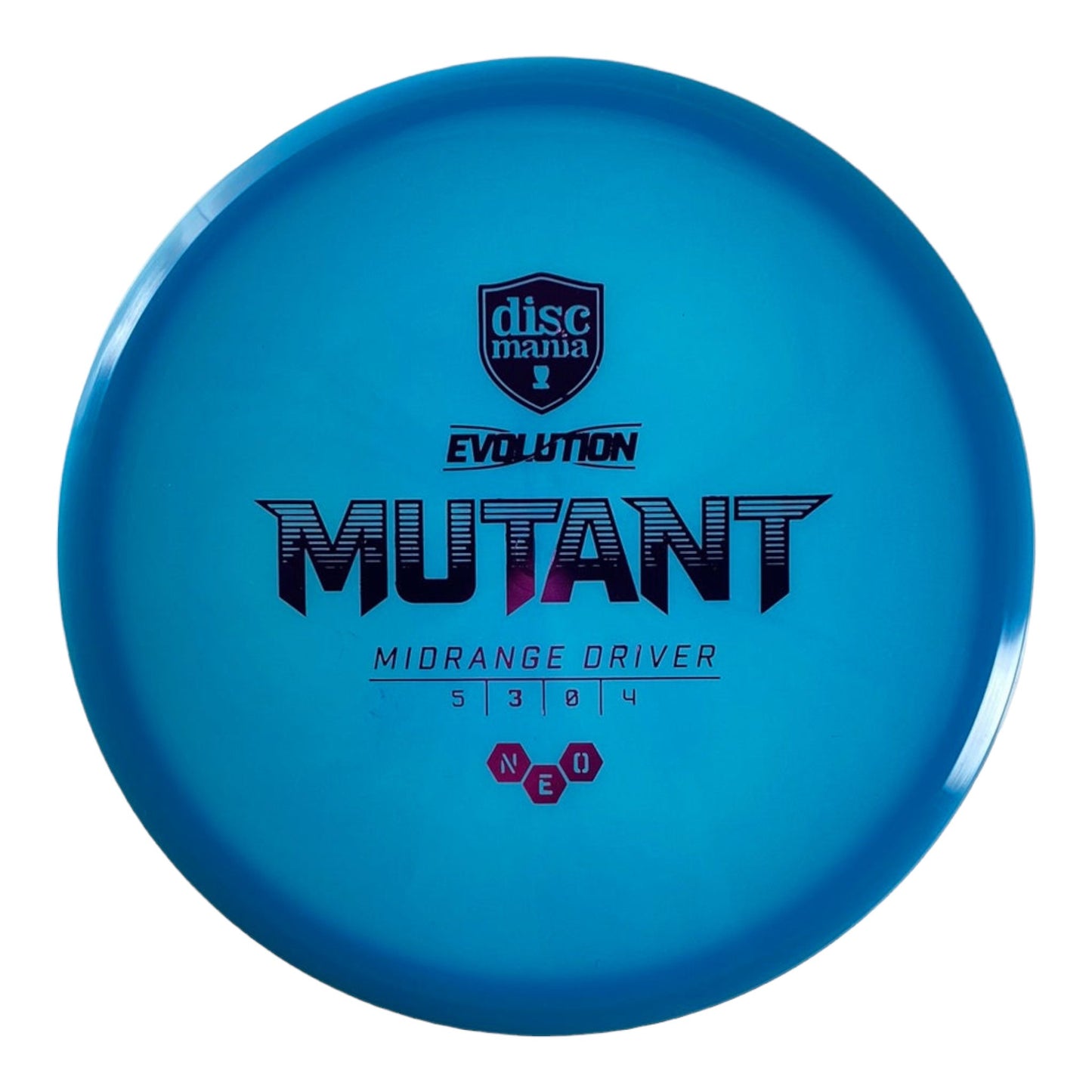Discmania Mutant | Neo | Blue/Pink 180g Disc Golf