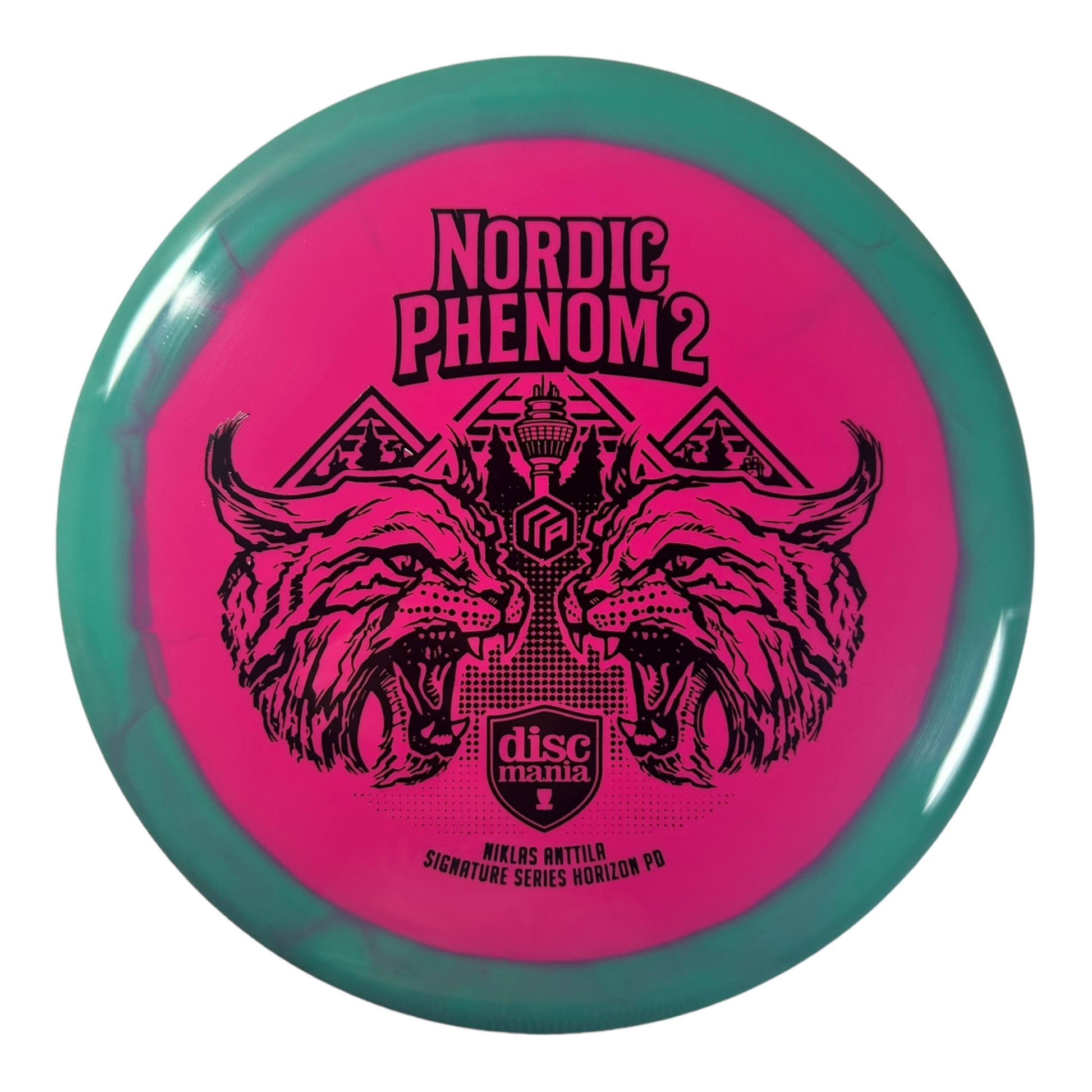 Discmania Nordic Phenom 2 - PD | Horizon | Pink/Green 171g (Niklas Anttila) Disc Golf