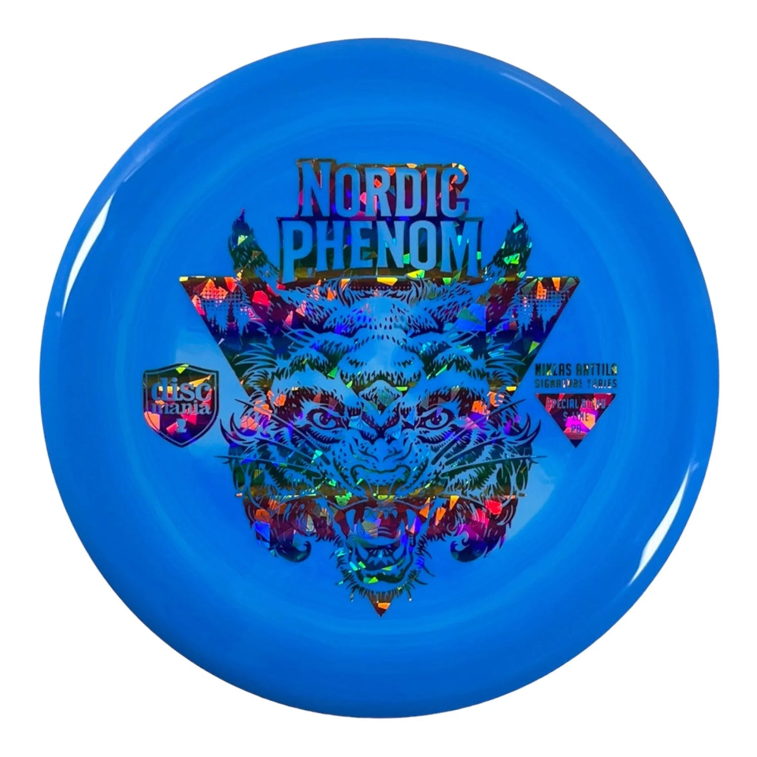 Discmania Nordic Phenom - PD | S - Line | Blue/Rainbow 174 - 175g (Niklas Anttila) Disc Golf