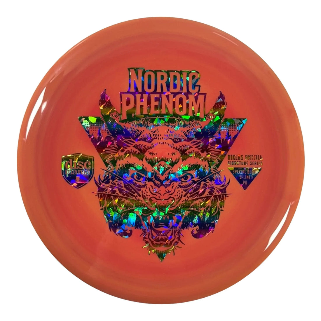 Discmania Nordic Phenom - PD | S - Line | Red/Rainbow 174g (Niklas Anttila) Disc Golf