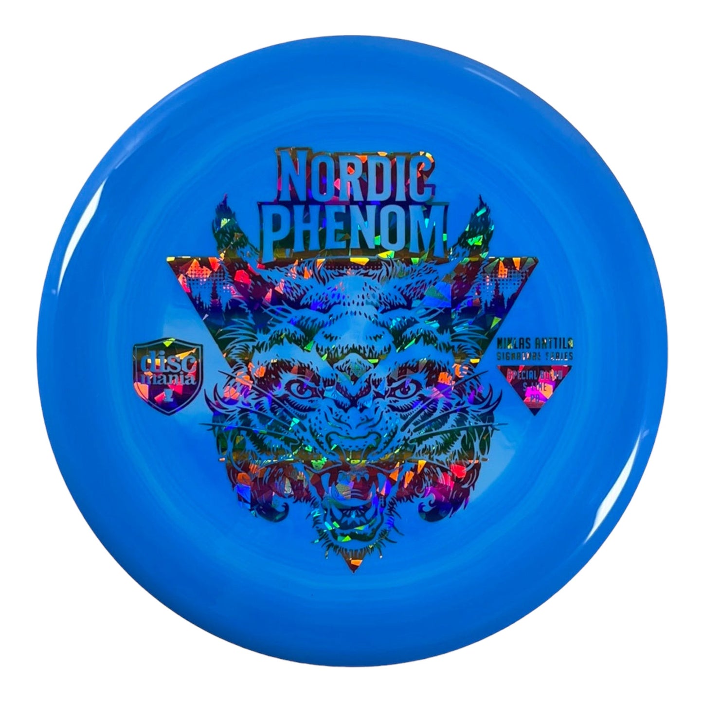 Discmania Nordic Phenom - PD | S-Line | Blue/Rainbow 174-175g (Niklas Anttila) Disc Golf