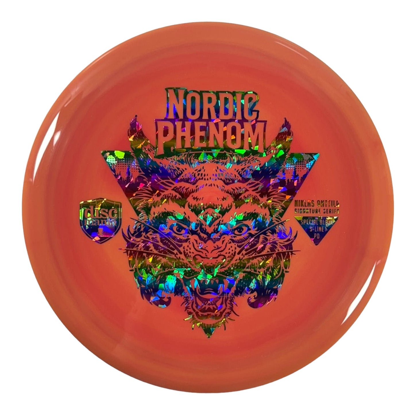 Discmania Nordic Phenom - PD | S-Line | Red/Rainbow 174g (Niklas Anttila) Disc Golf