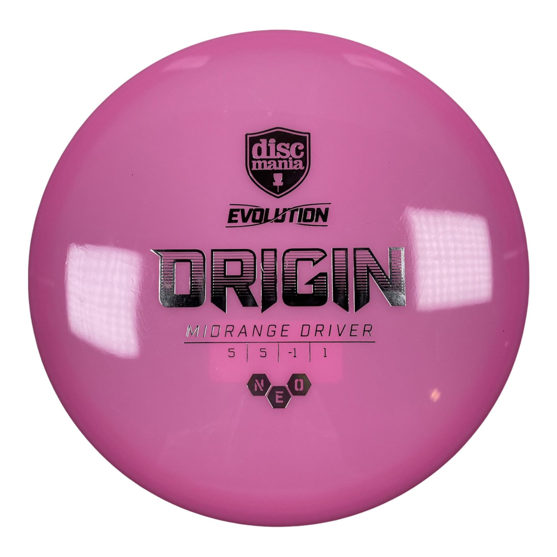 Discmania Origin | Neo | Pink/Silver 177g Disc Golf