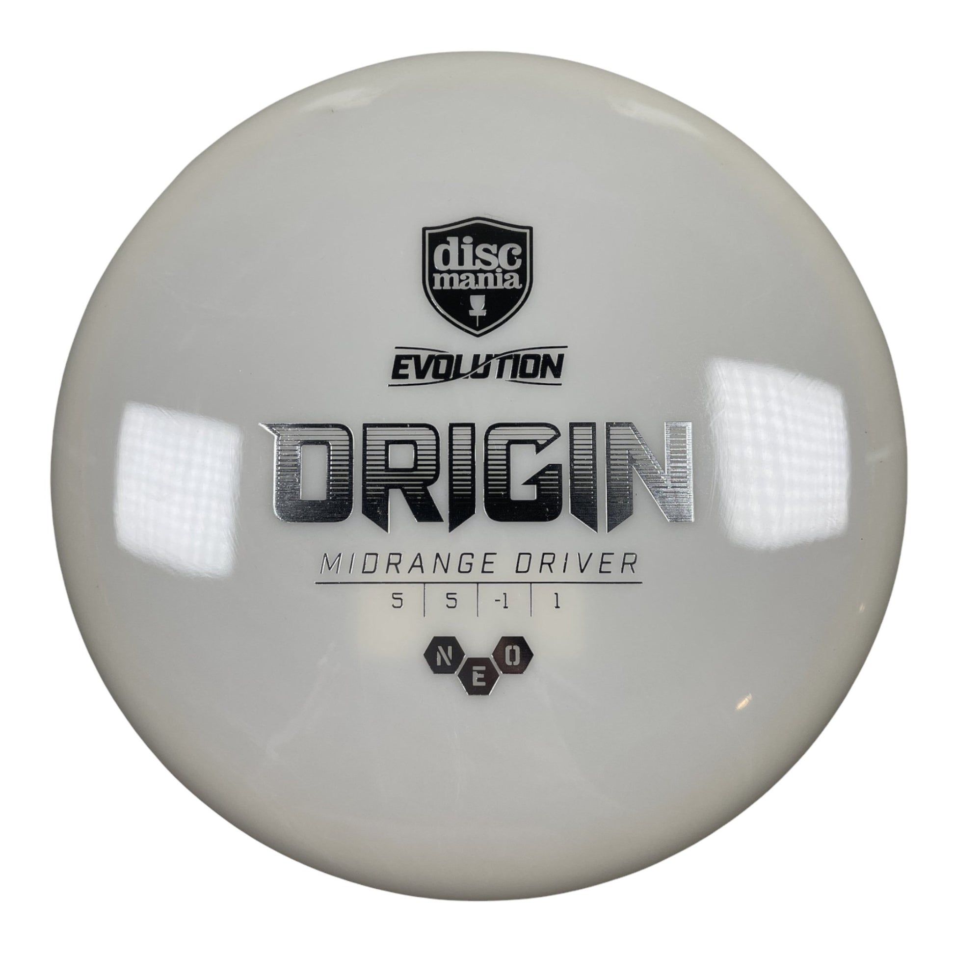 Discmania Origin | Neo | White/Silver 173-176g Disc Golf