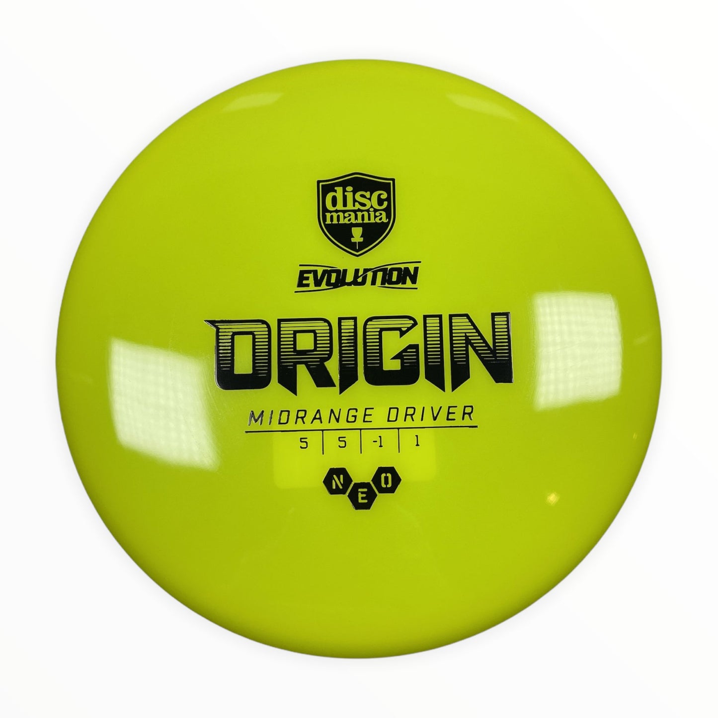 Discmania Origin | Neo | Yellow/Black 177g Disc Golf