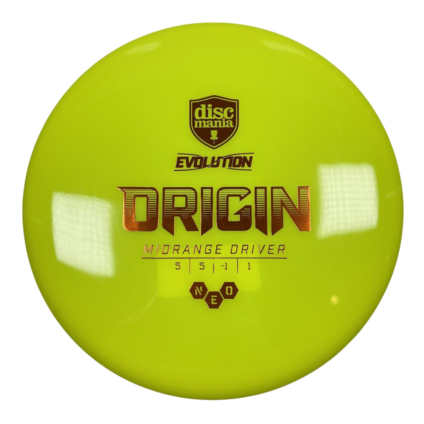 Discmania Origin | Neo | Yellow/Pink 177g Disc Golf