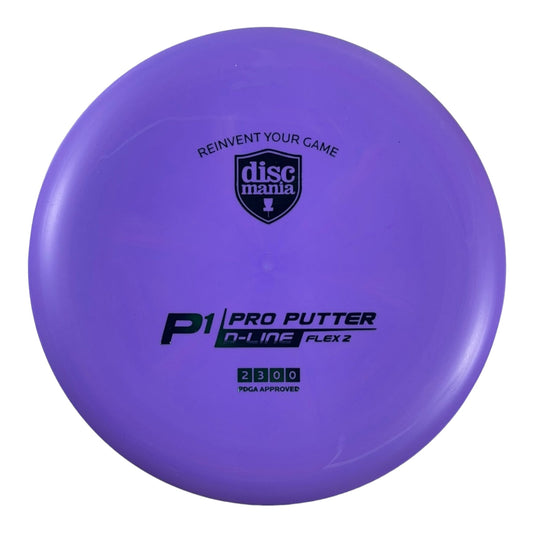Discmania P1 | D-Line Flex 2 | Purple/Green 173g Disc Golf