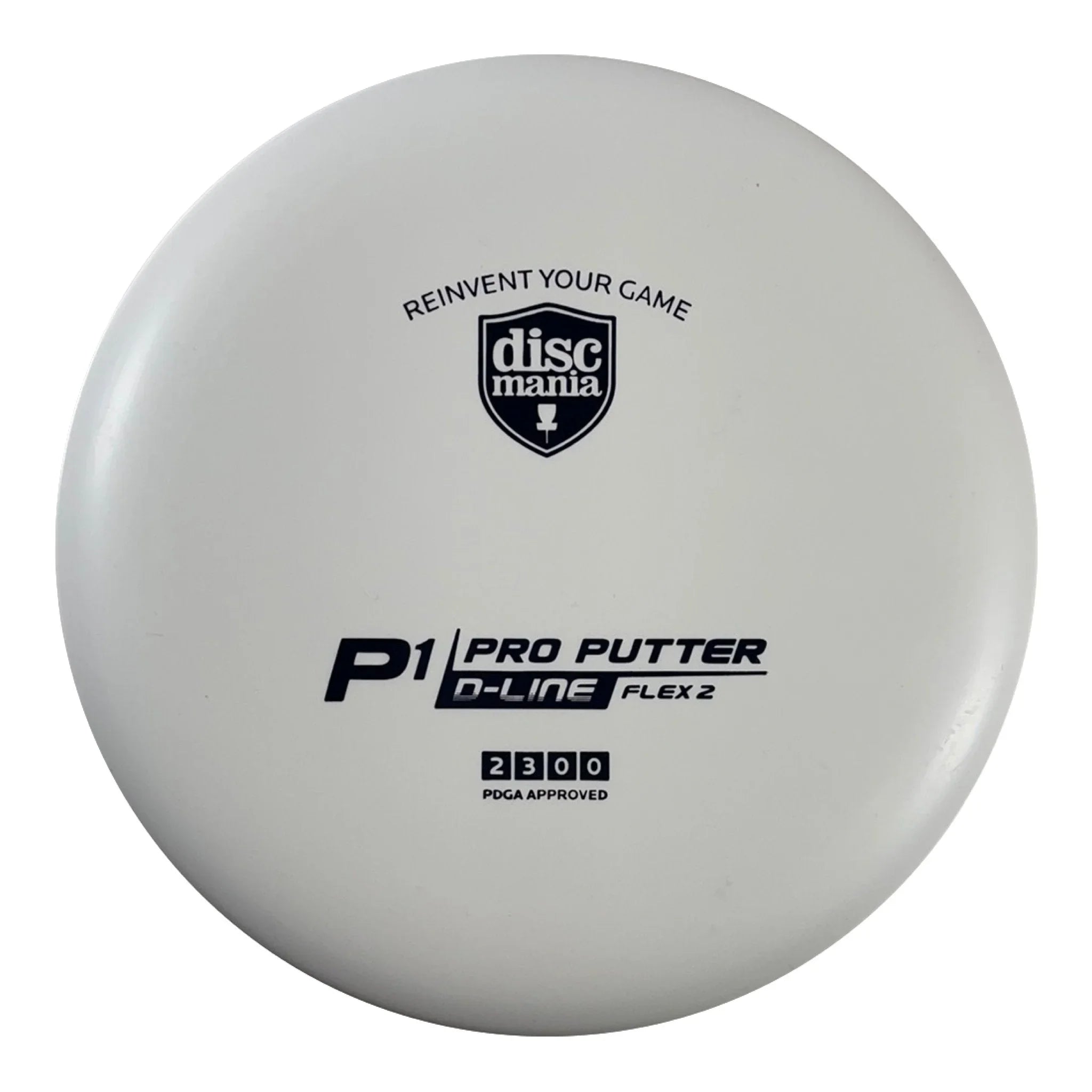 Discmania P1 | D - Line Flex 2 | White/Black 174 - 176g Disc Golf