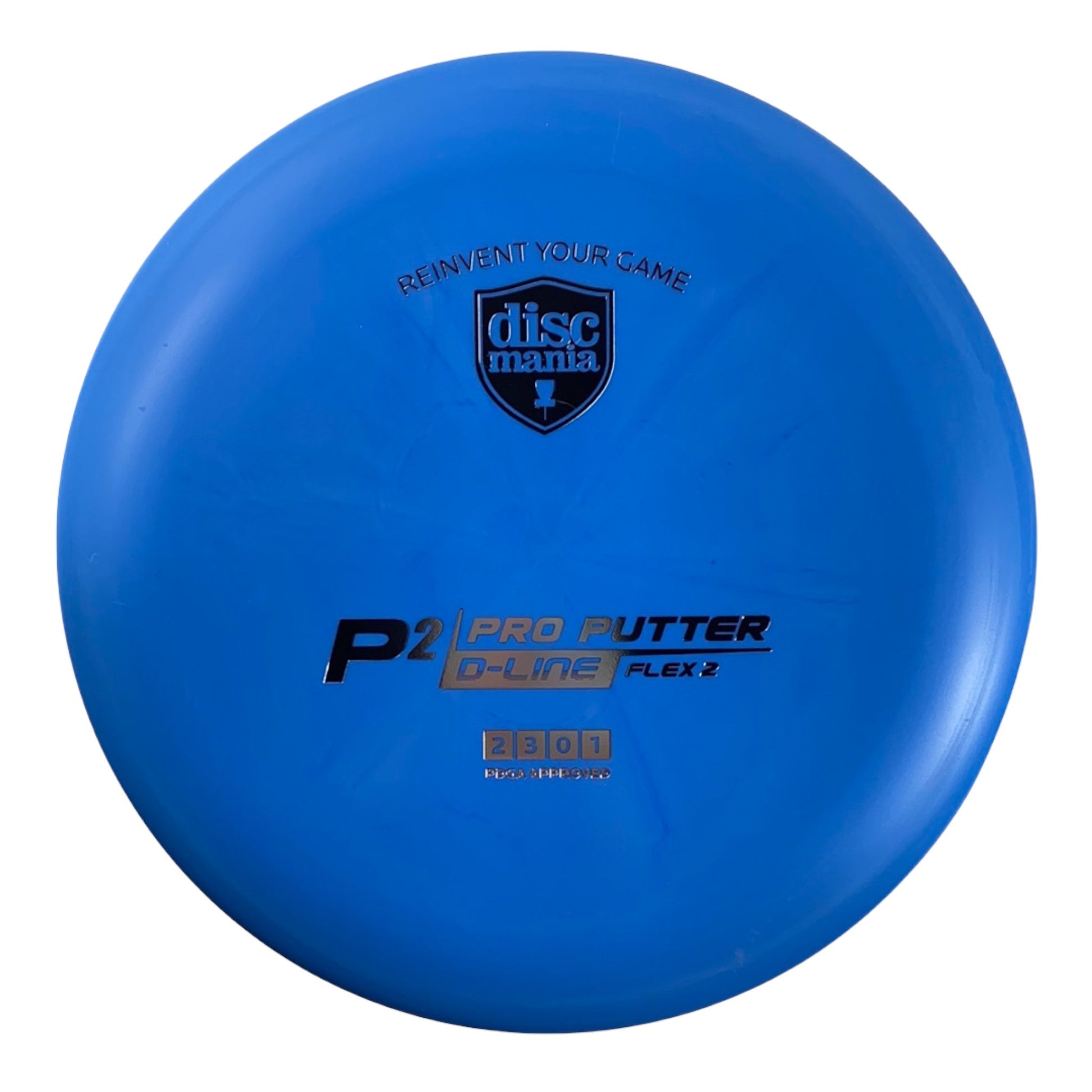 Discmania P2 | D-Line Flex 2 | Blue/Silver 173-176g Disc Golf