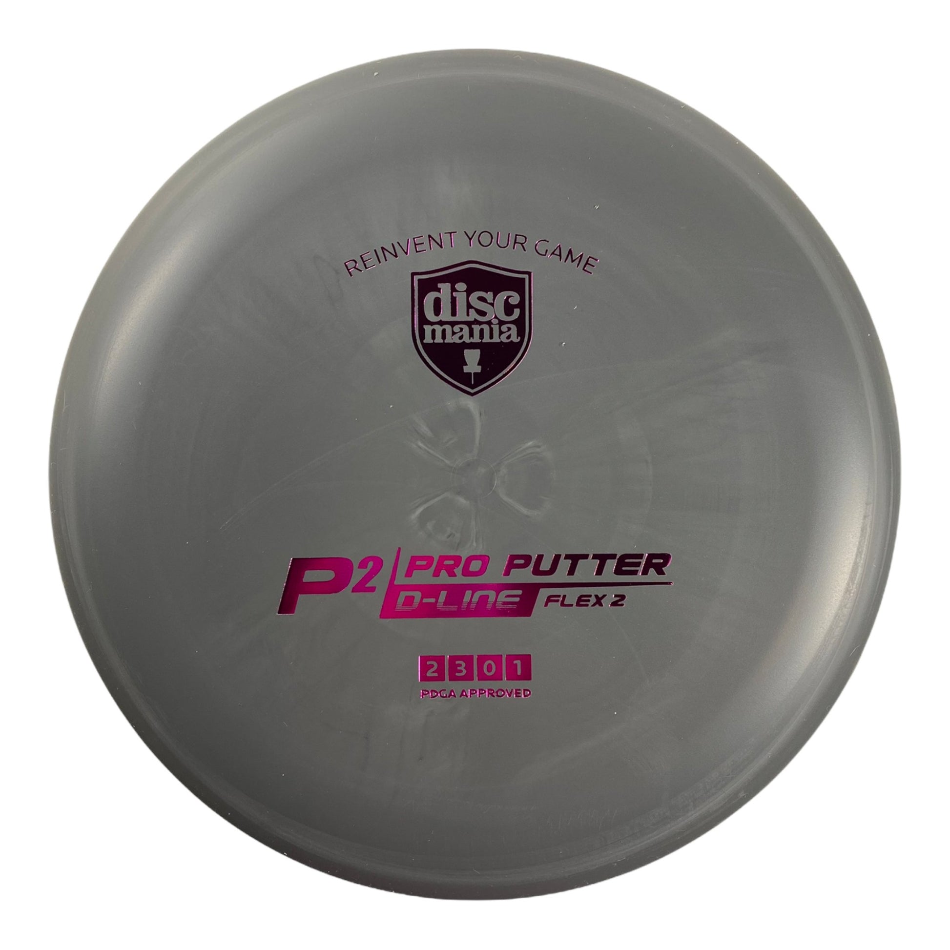 Discmania P2 | D-Line Flex 2 | Grey/Pink 173-174g Disc Golf