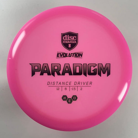Discmania Paradigm | Neo | Pink/Green 174g Disc Golf