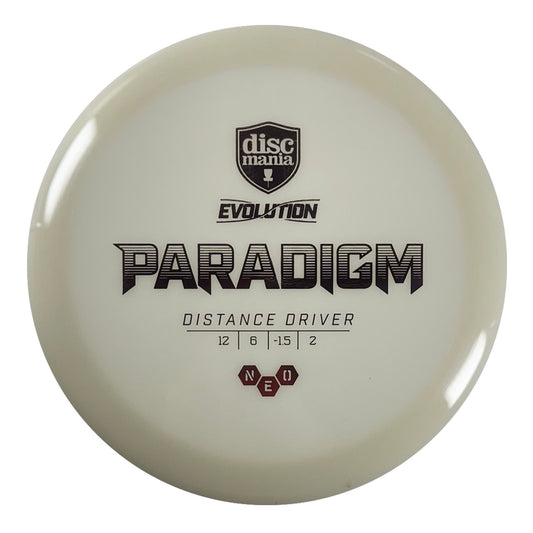 Discmania Paradigm | Neo | White/Red 173-174g Disc Golf