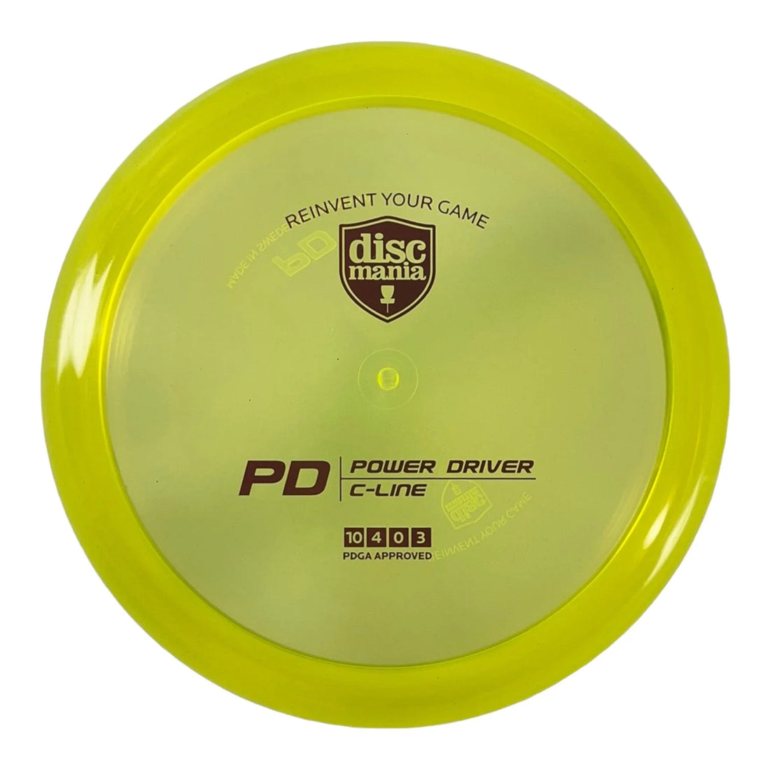 Discmania PD | C - Line | Yellow/Red 170 - 172g Disc Golf