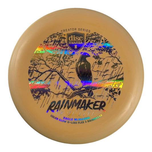 Discmania Rainmaker | Color Glow D-Line Flex 3 | Orange/Holo 173-176g Disc Golf