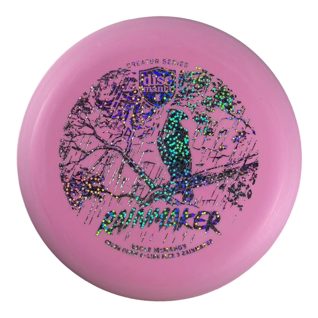 Discmania Rainmaker | Color Glow D - Line Flex 3 | Pink/Holo 173 - 174g Disc Golf