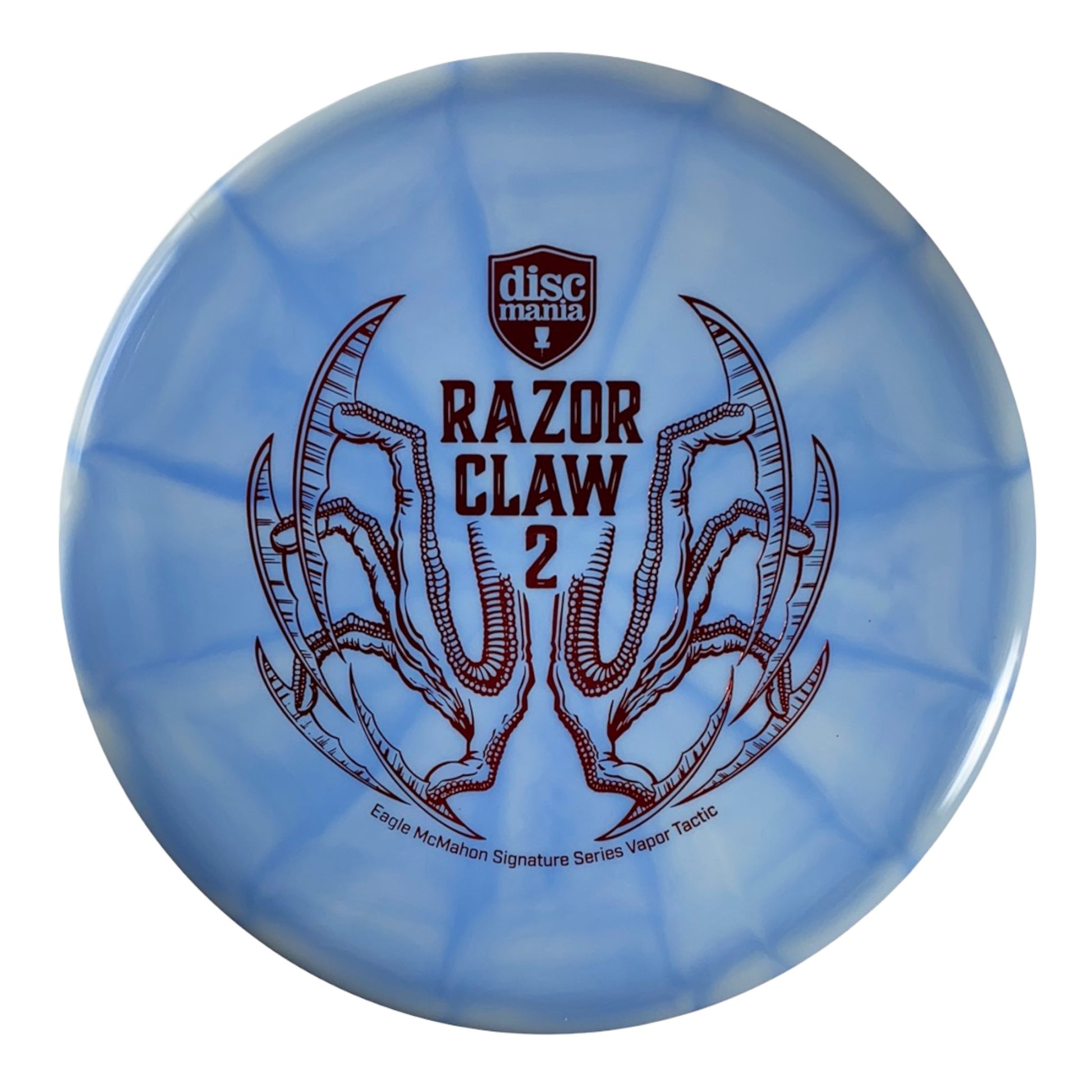 Discmania Razor Claw 2 - Tactic | Lux Vapor | Blue/Red 174-176g (Eagle McMahon) Disc Golf