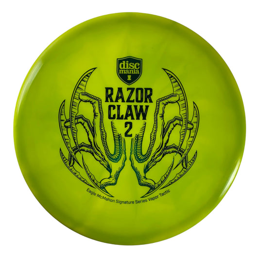 Discmania Razor Claw 2 - Tactic | Lux Vapor | Green/Green 174g (Eagle McMahon) Disc Golf