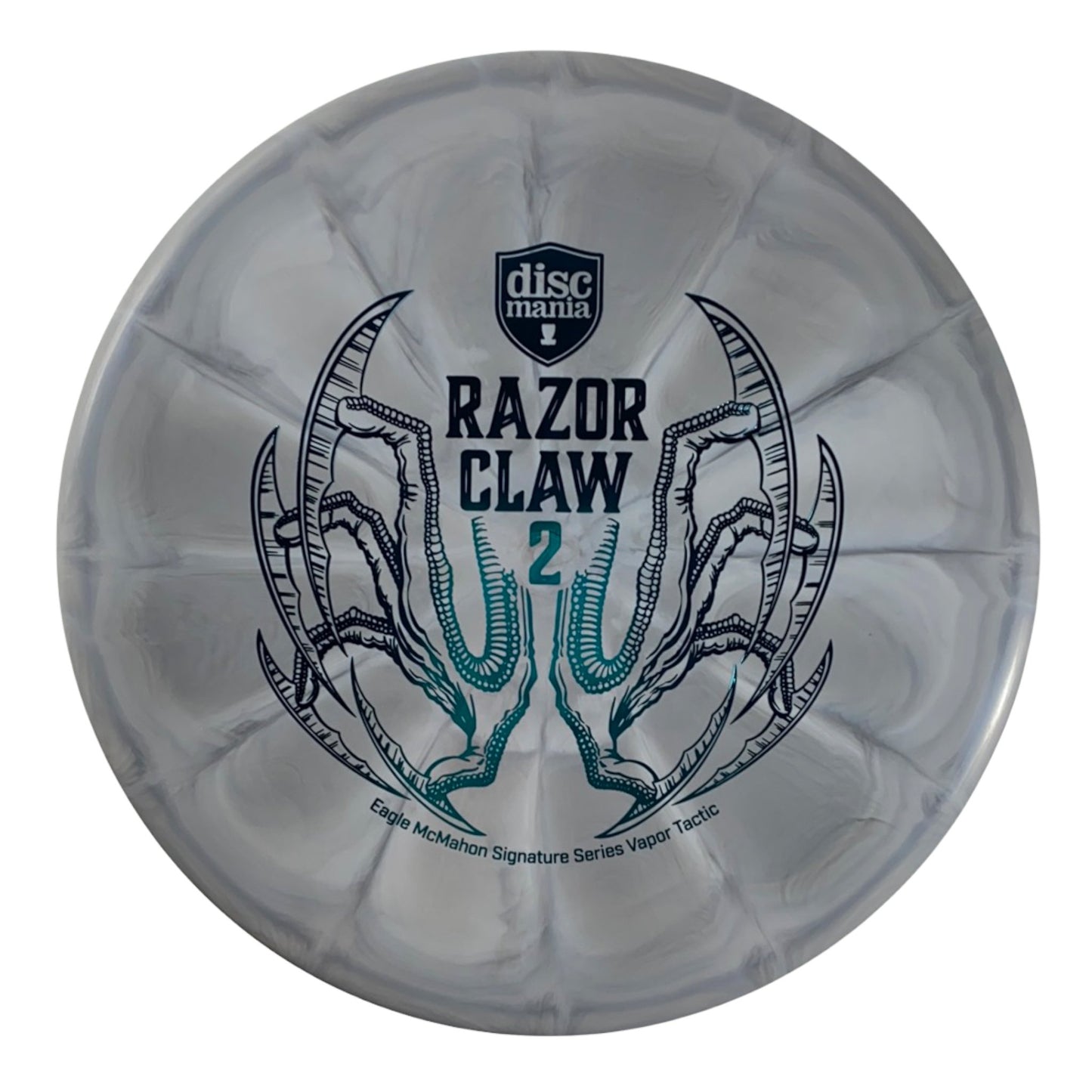 Discmania Razor Claw 2 - Tactic | Lux Vapor | Grey/Blue 171g (Eagle McMahon) Disc Golf