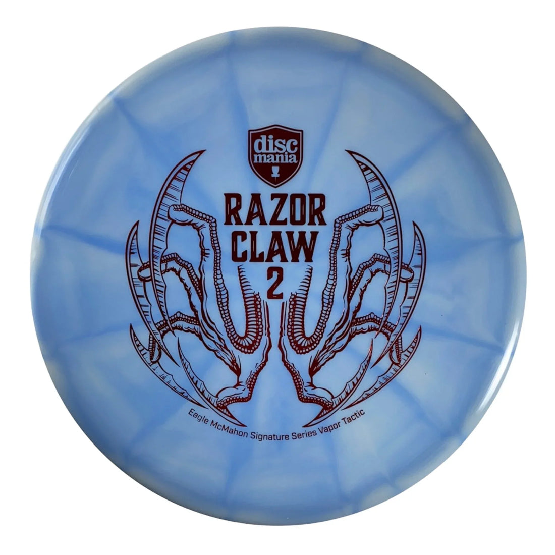 Discmania Razor Claw 2 - Tactic | Lux Vapor | Blue/Red 174 - 176g (Eagle McMahon) Disc Golf
