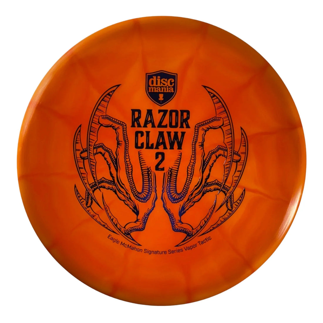 Discmania Razor Claw 2 - Tactic | Lux Vapor | Orange/Blue 173 - 174g (Eagle McMahon) Disc Golf