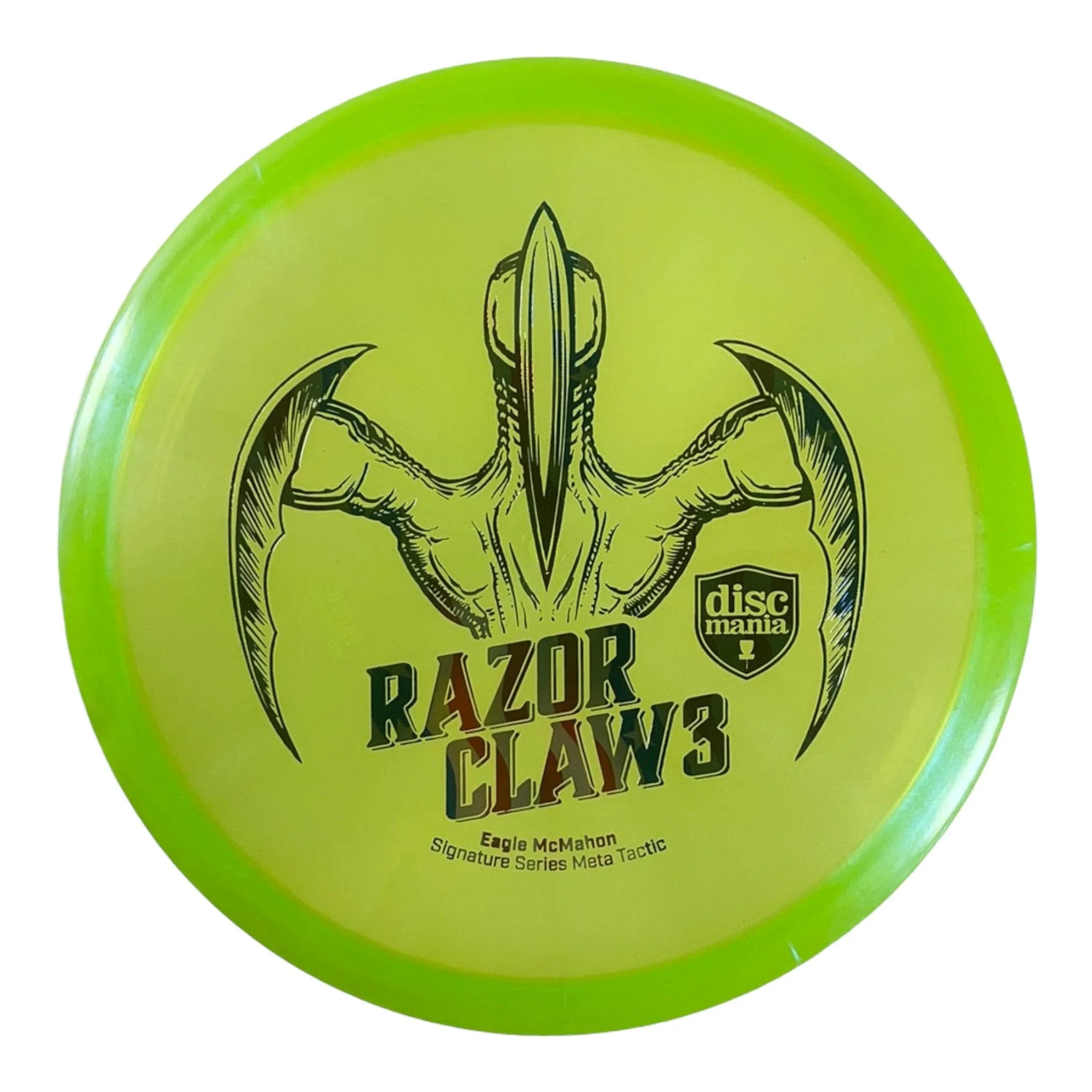 Discmania Razor Claw 3 - Tactic | Meta | Green/USA 171g (Eagle McMahon) Disc Golf
