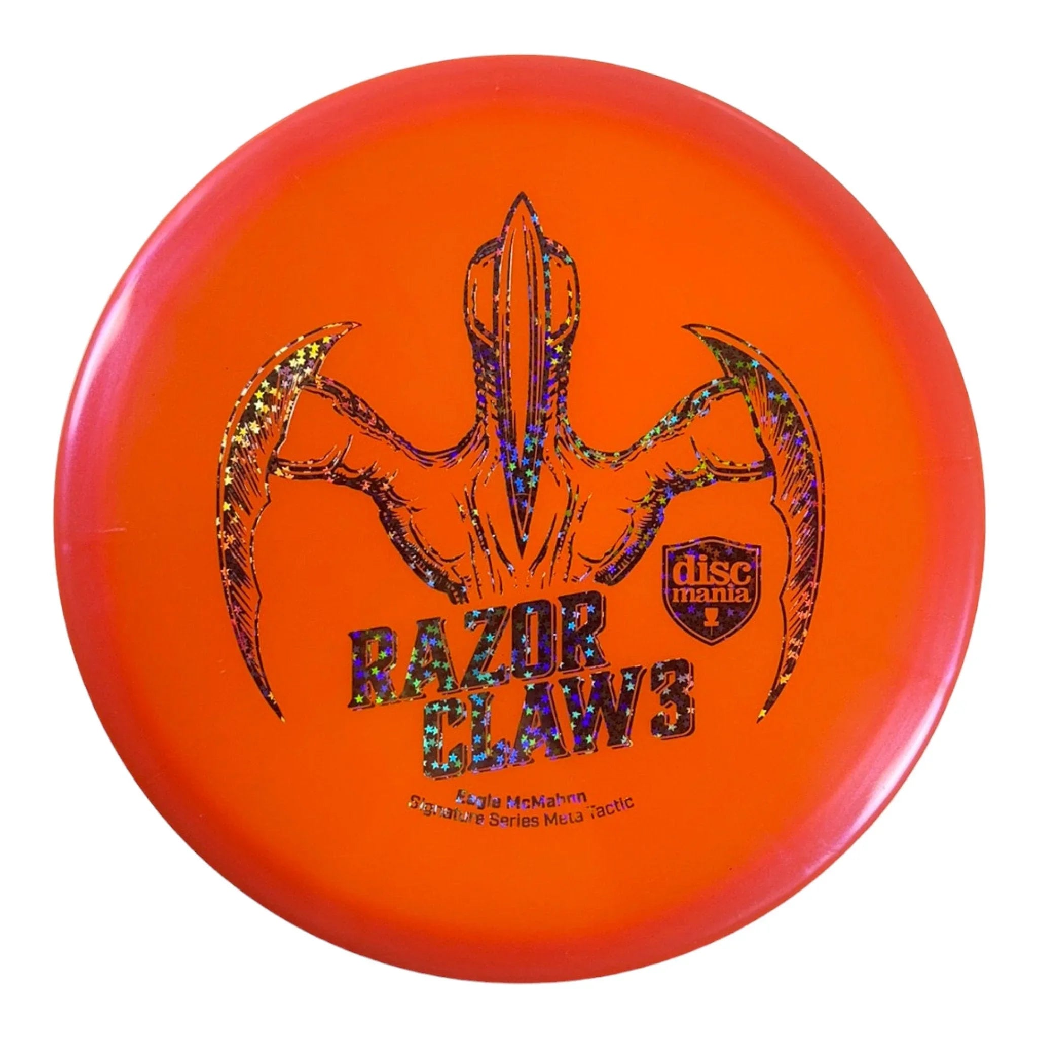 Discmania Razor Claw 3 - Tactic | Meta | Orange/Holo 176g (Eagle McMahon) Disc Golf