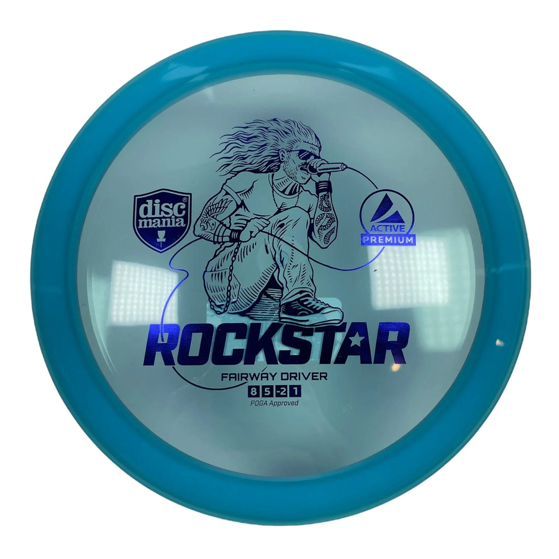 Discmania Rockstar | Active Premium | Blue/Blue 174 - 175g Disc Golf