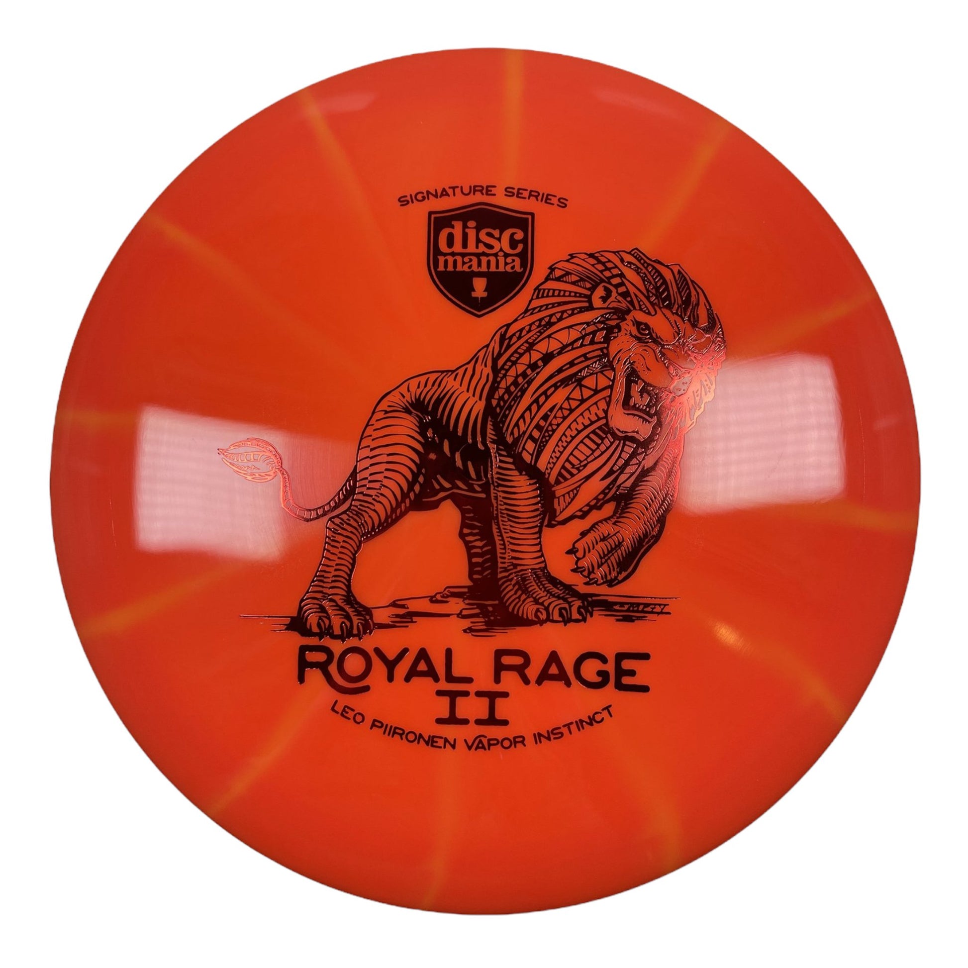 Discmania Royal Rage 2 - Instinct | Lux Vapor | Orange/Red 174-176g (Leo Piironen) Disc Golf