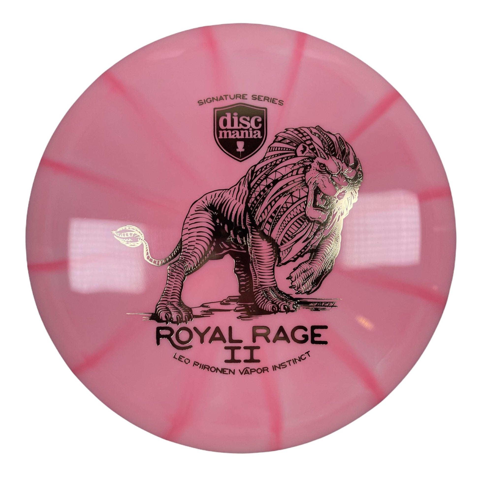 Discmania Royal Rage 2 - Instinct | Lux Vapor | Pink/Gold 173g (Leo Piironen) Disc Golf