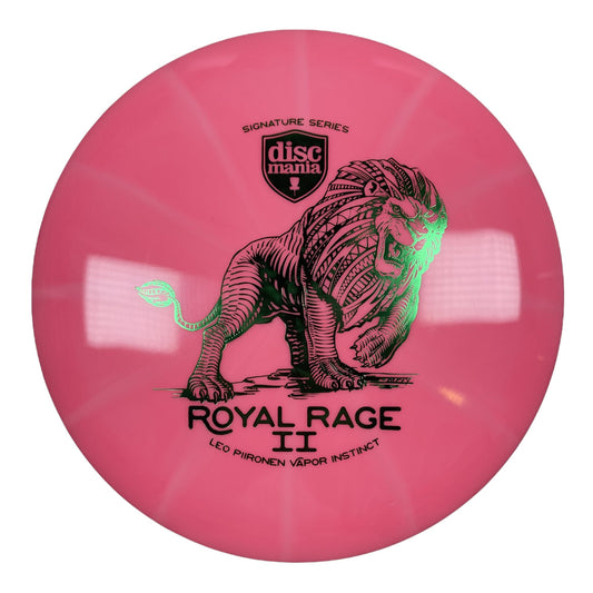 Discmania Royal Rage 2 - Instinct | Lux Vapor | Pink/Green 173-174g (Leo Piironen) Disc Golf