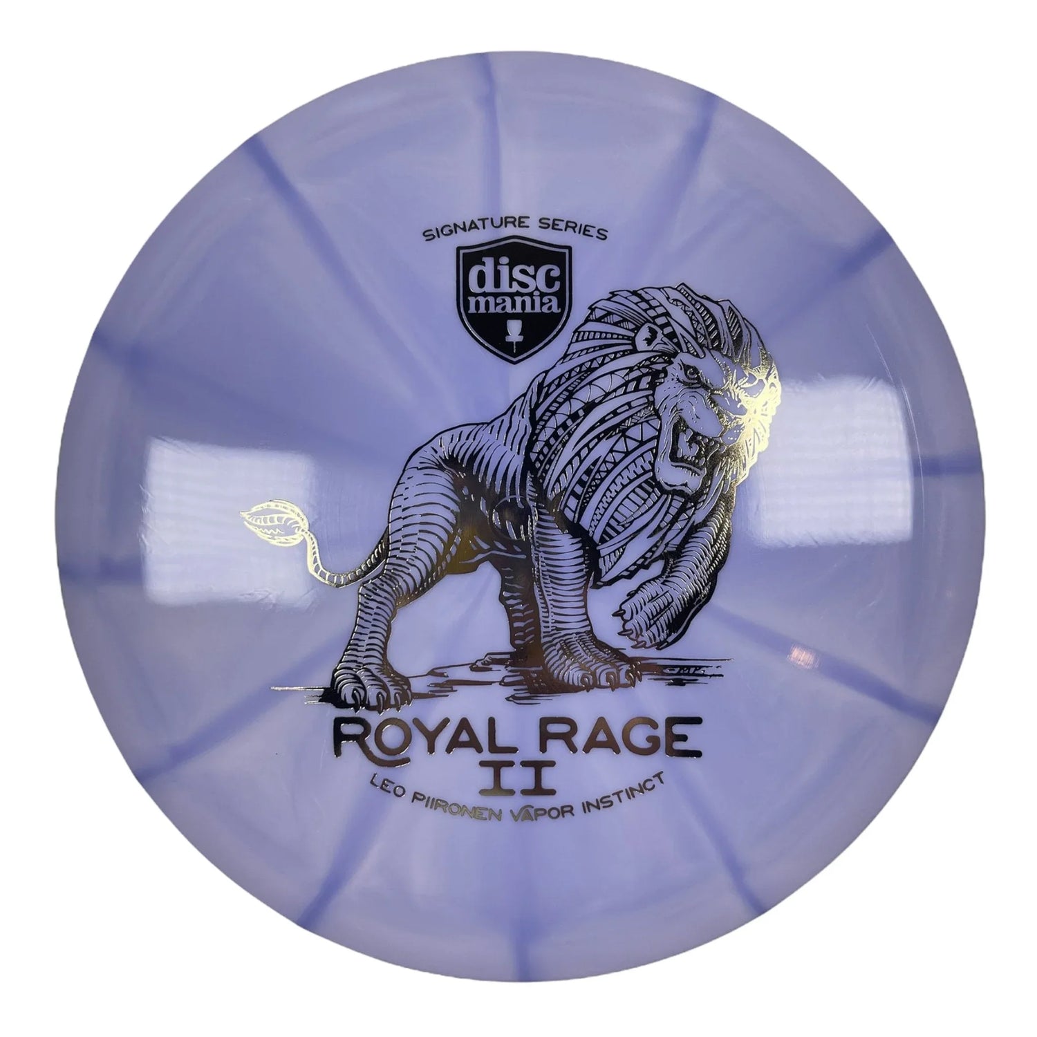 Discmania Royal Rage 2 - Instinct | Lux Vapor | Lilac/Gold 173 - 176g (Leo Piironen) Disc Golf