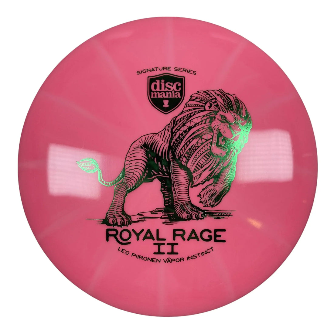 Discmania Royal Rage 2 - Instinct | Lux Vapor | Pink/Green 173 - 174g (Leo Piironen) Disc Golf