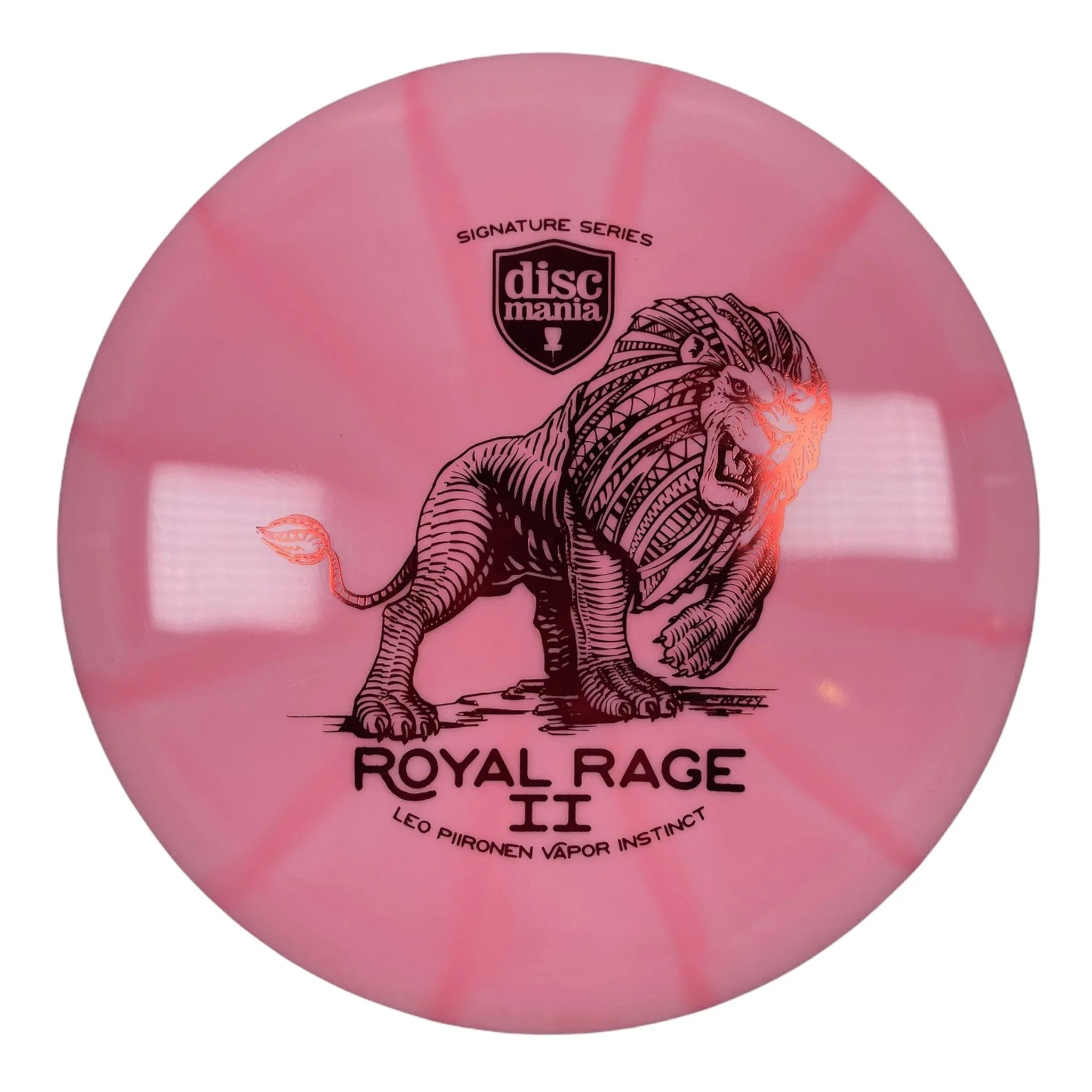 Discmania Royal Rage 2 - Instinct | Lux Vapor | Pink/Red 173 - 174g (Leo Piironen) Disc Golf