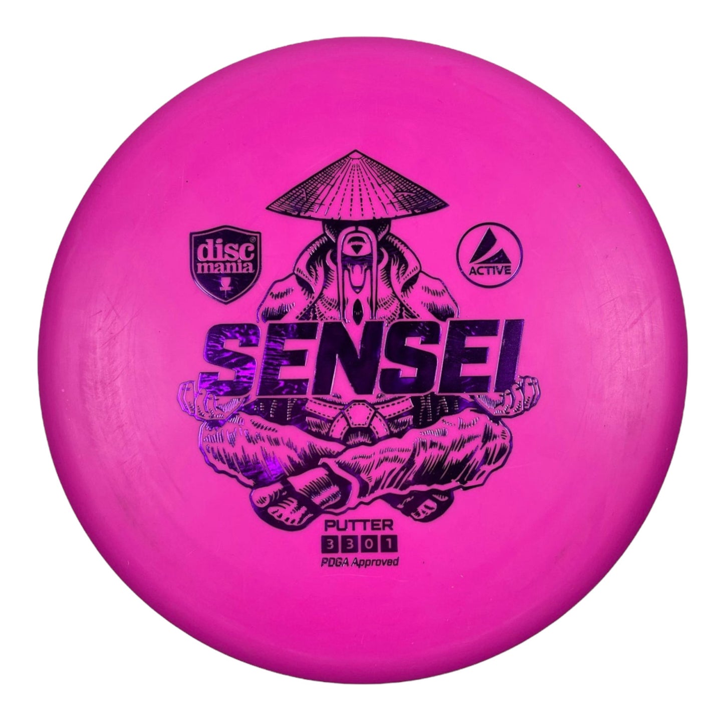 Discmania Sensei | Active | Pink/Purple 165g Disc Golf