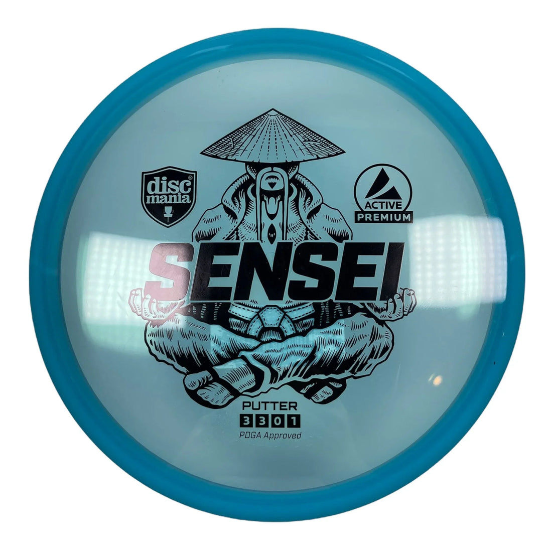 Discmania Sensei | Active Premium | Blue/Black 173g Disc Golf