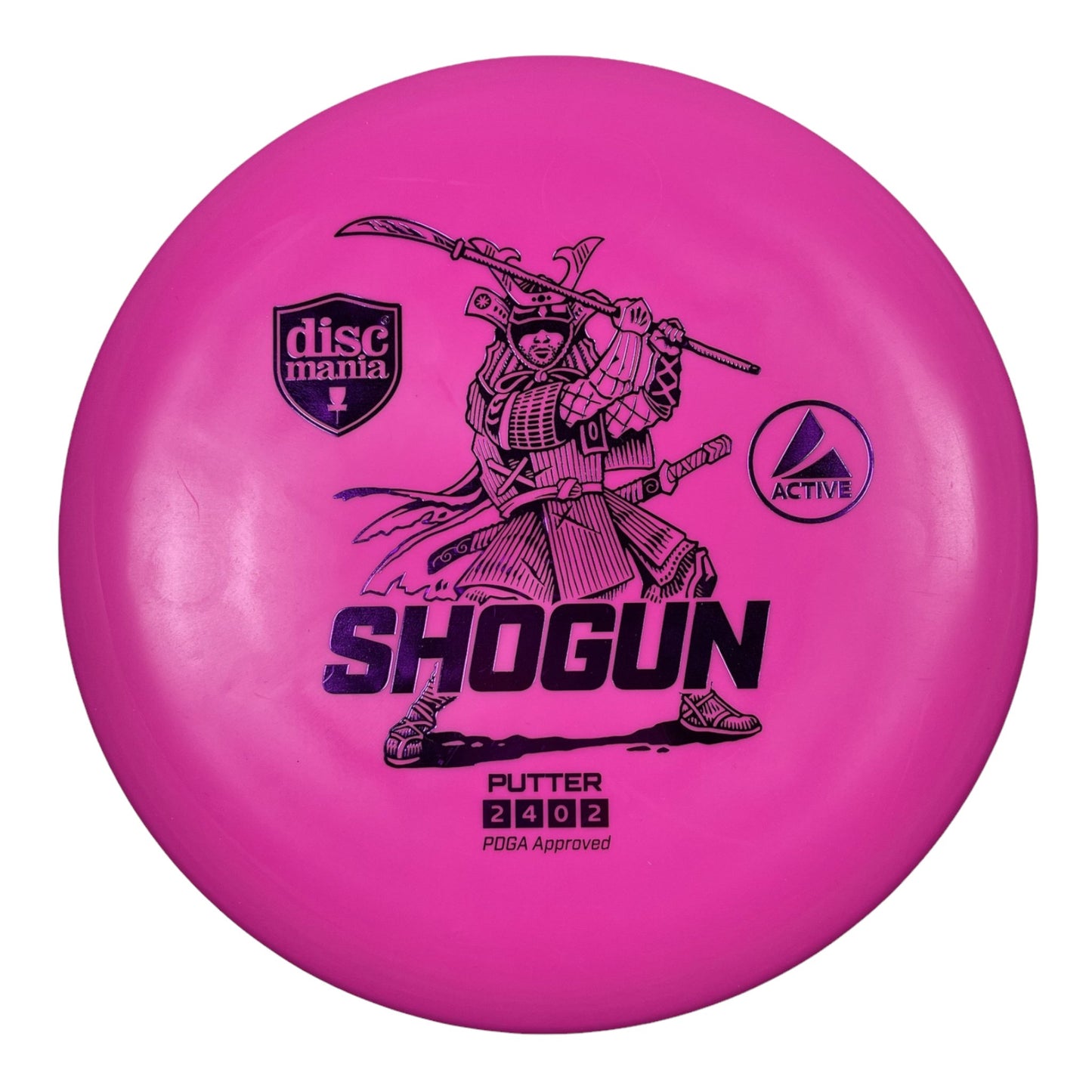 Discmania Shogun | Active | Pink/Purple 165-168g Disc Golf