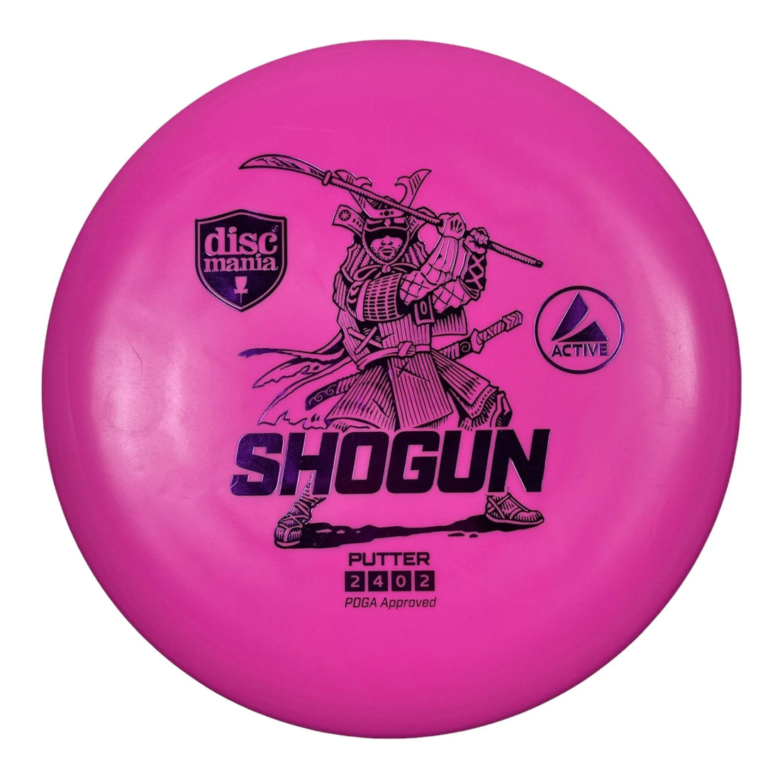 Discmania Shogun | Active | Pink/Purple 165 - 168g Disc Golf