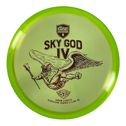 Discmania Sky God IV - P2 | C-Line | Green/Blue 174-175g (Simon Lizotte) Disc Golf