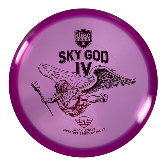 Discmania Sky God IV - P2 | C-Line | Purple/Red 174-175g (Simon Lizotte) Disc Golf