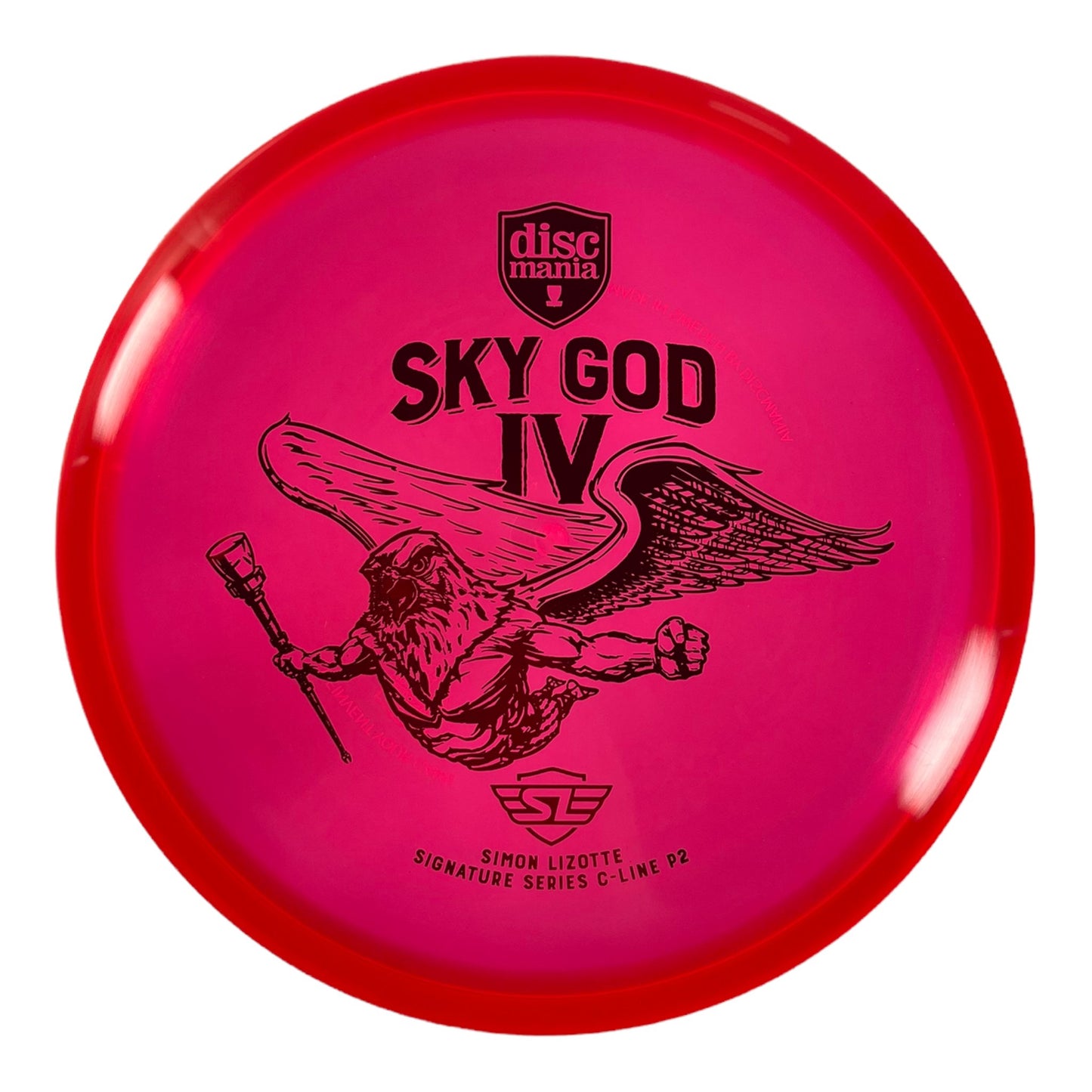 Discmania Sky God IV - P2 | C-Line | Red/Red 173-176g (Simon Lizotte) Disc Golf