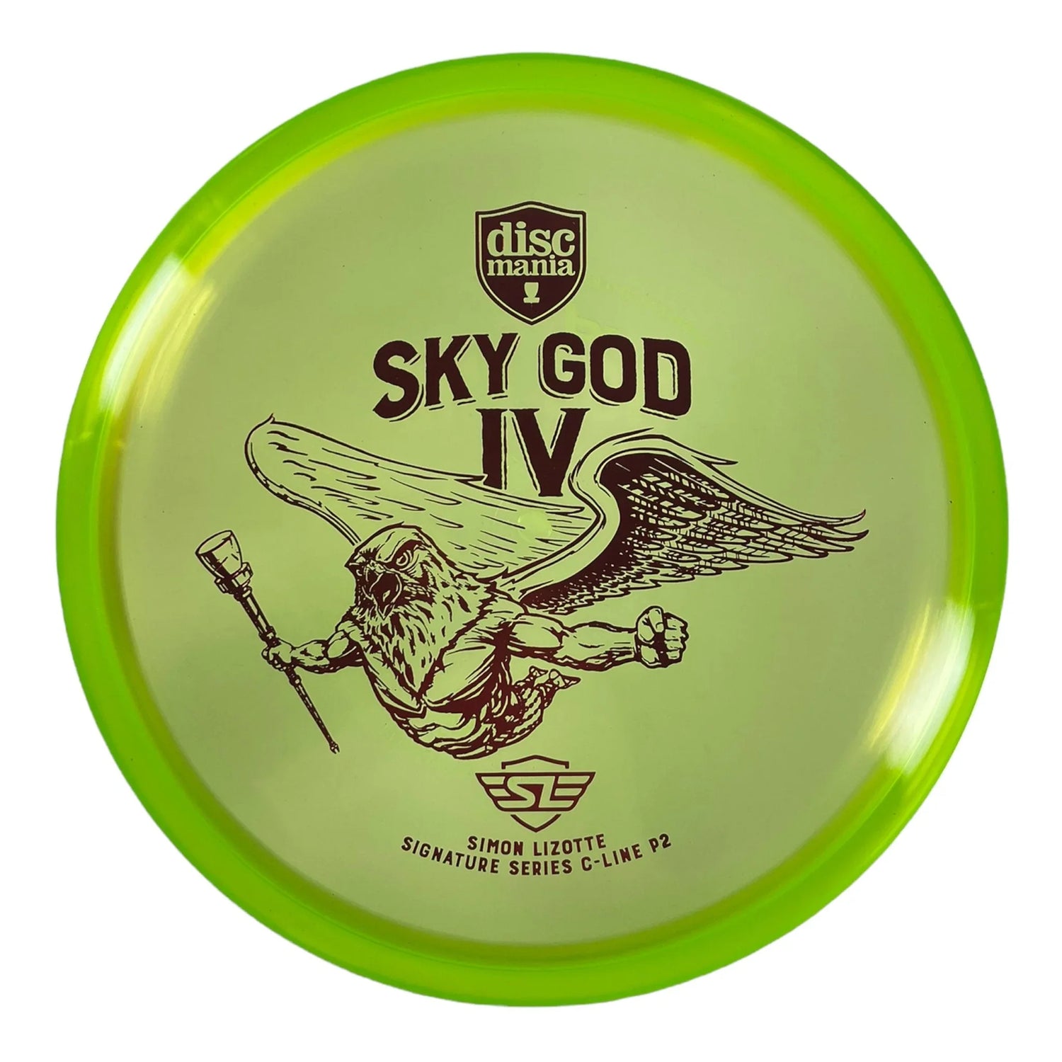 Discmania Sky God IV - P2 | C - Line | Green/Blue 174 - 175g (Simon Lizotte) Disc Golf
