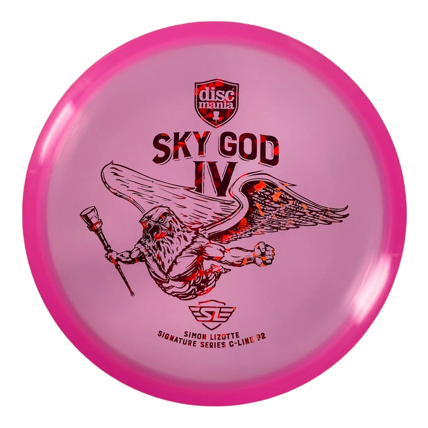 Discmania Sky God IV - P2 | C - Line | Pink/Red 175 - 176g (Simon Lizotte) Disc Golf